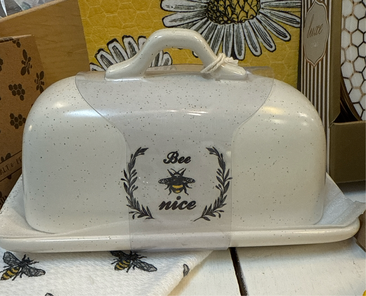 Bee Sweet Butter Dish