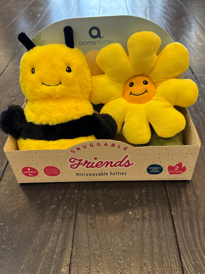 Microwavable Hotties Bee & Flower Friends