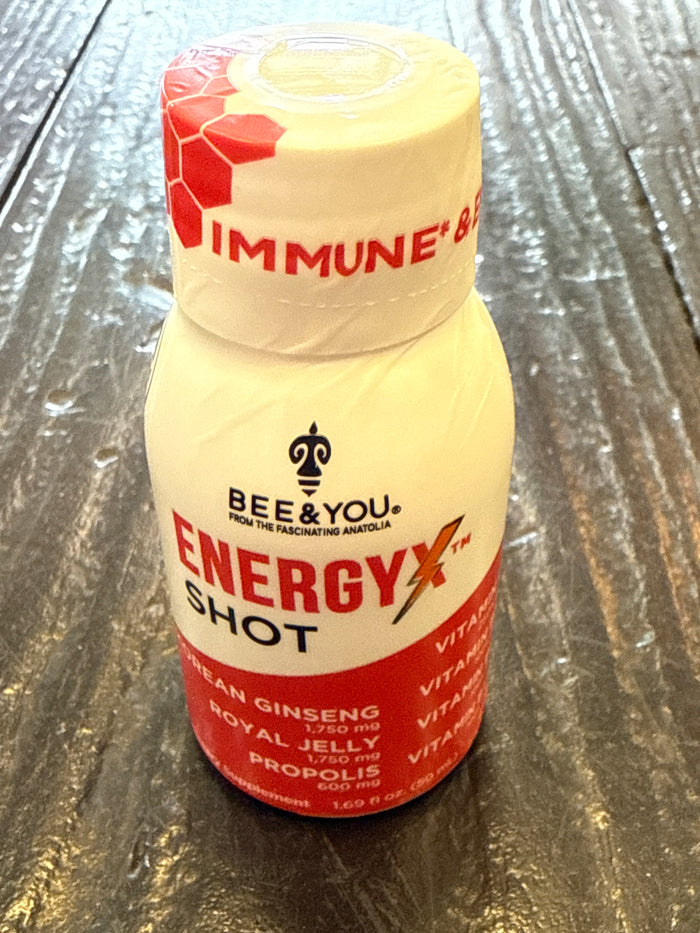 BEE and You Energy X Shot (Caffeine-Free)