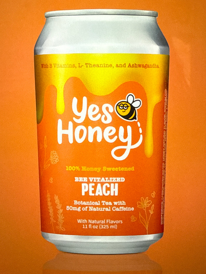 Yes Honey 100% Honey Sweetened  Botanical Tea PEACH