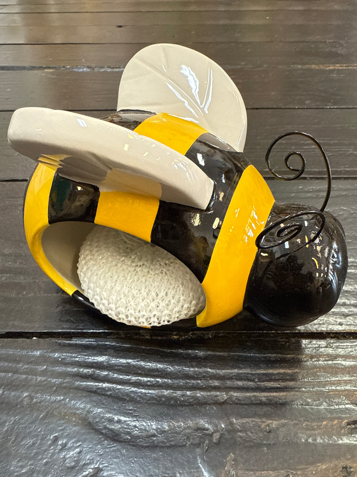 Bee Scrub Brush Holder