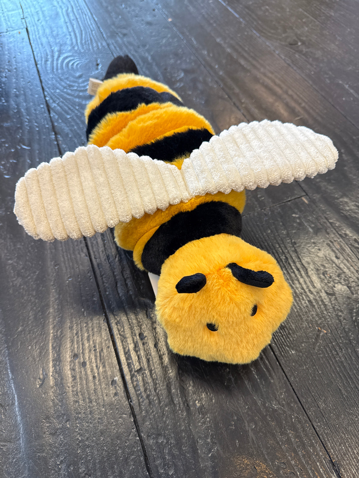 Squeaky Bee Plush Dog Toy