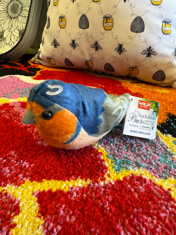 Wild Republic Stuffed Barn Swallow Bird