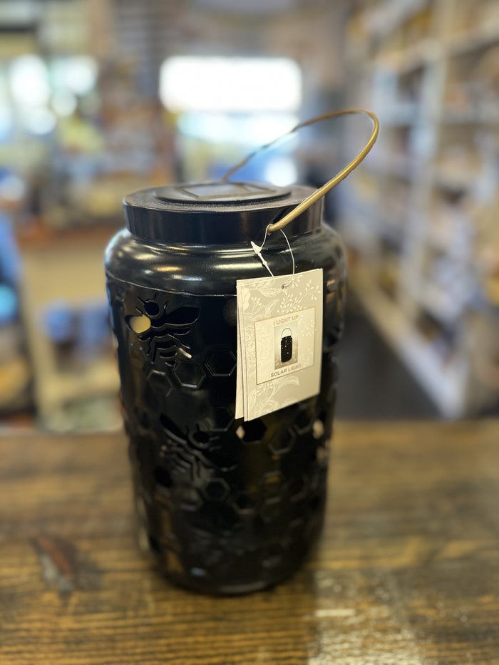 Outdoor Black Bee Solar Light