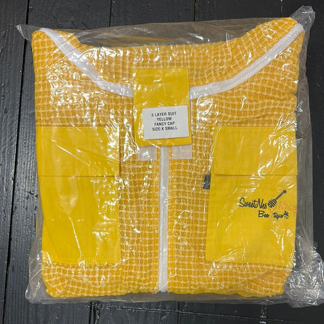 SNH YELLOW Ventilated FULL BEE SUIT