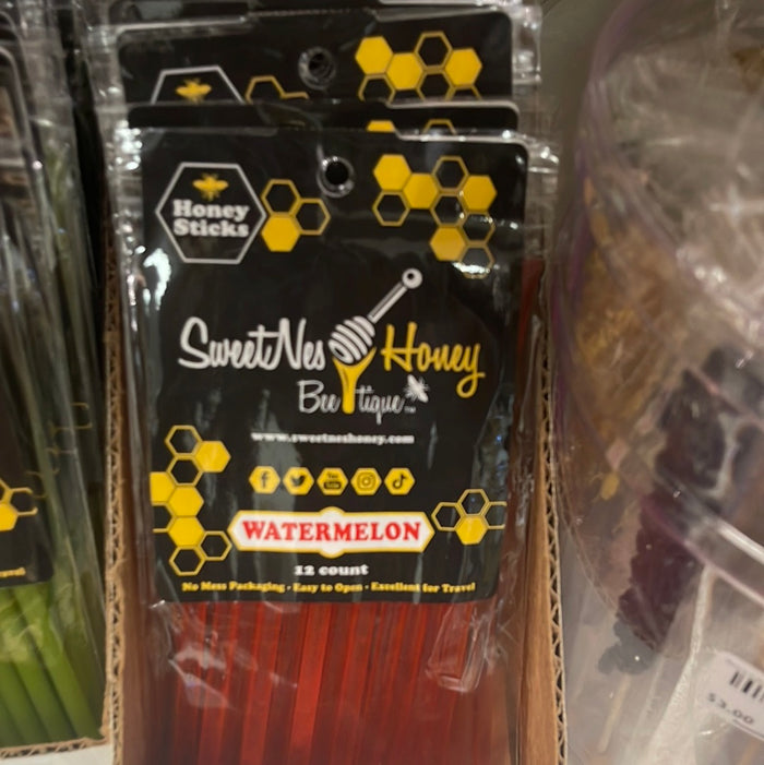 SweetNes Honey Sticks Watermelon (12CNT)