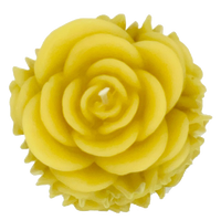 "Rose Pillar"  100% Pure Beeswax Candle