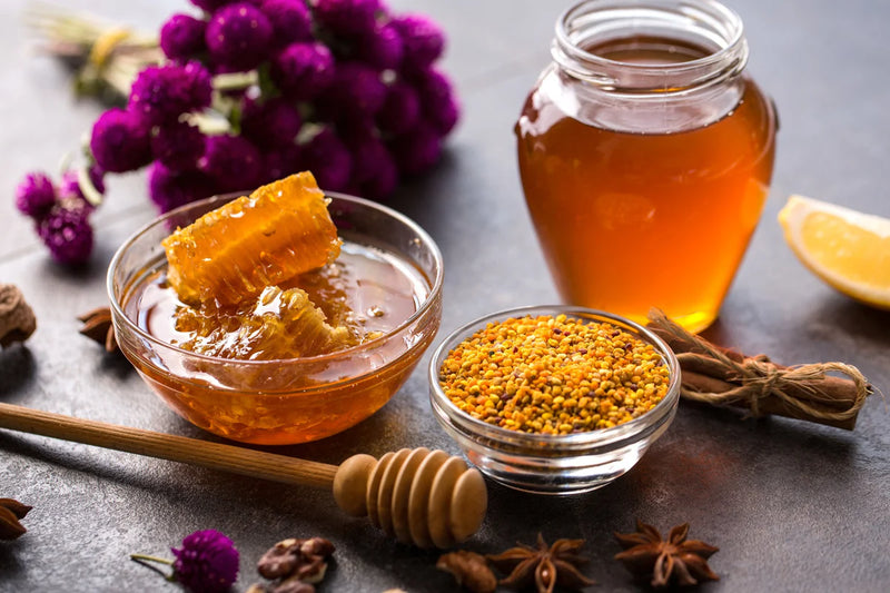 Honey and Pollen Regimen for Allergies