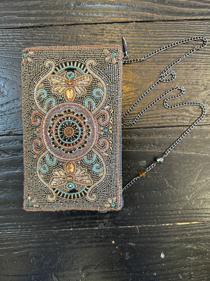Mary Frances BEE THE BEST CROSSBODY PHONE PURSE