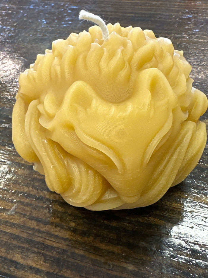 Fox Ball Candle