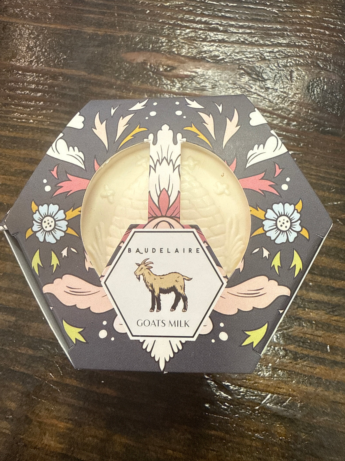 Goats Milk  Honey Soap BLACK Hex Box