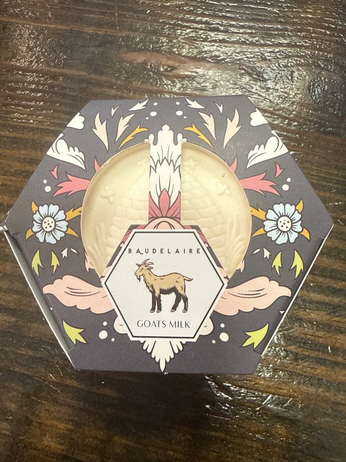 Goats Milk  Honey Soap BLACK Hex Box
