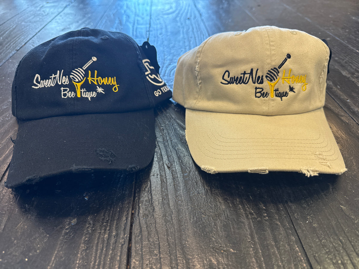 SNH Embroidered Distress Cap