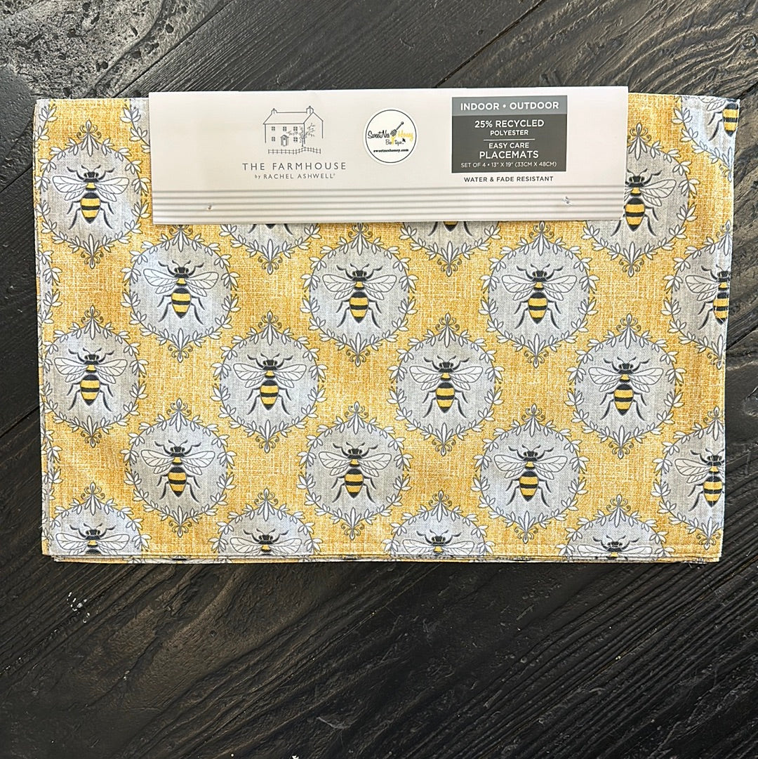 Queen Bee Placemats 4pk