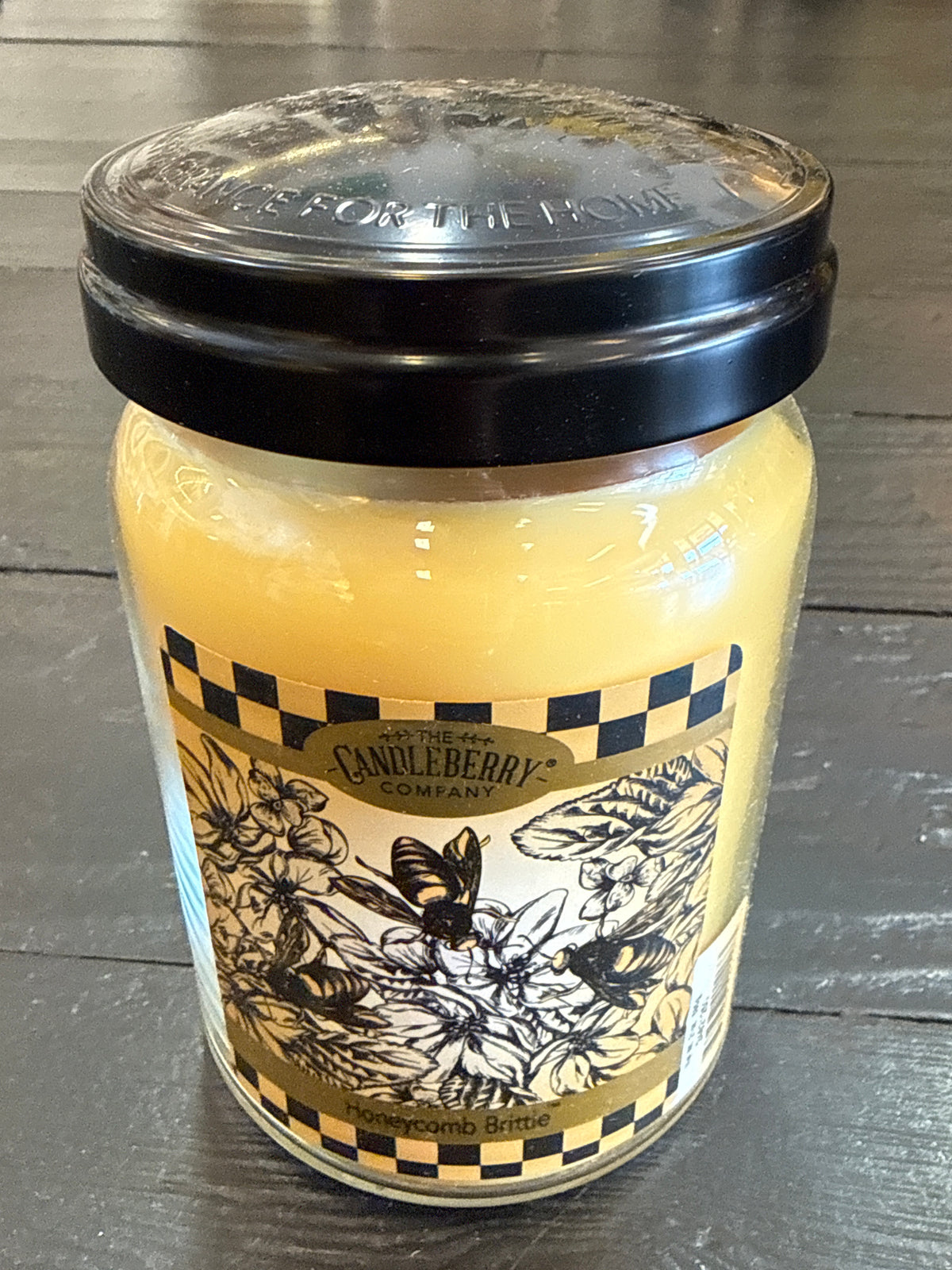 Candleberry HONEYCOMB BRITTLE Candle