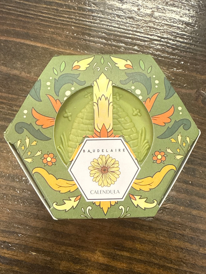 Calendula Honey Soap GREEN Hex Box