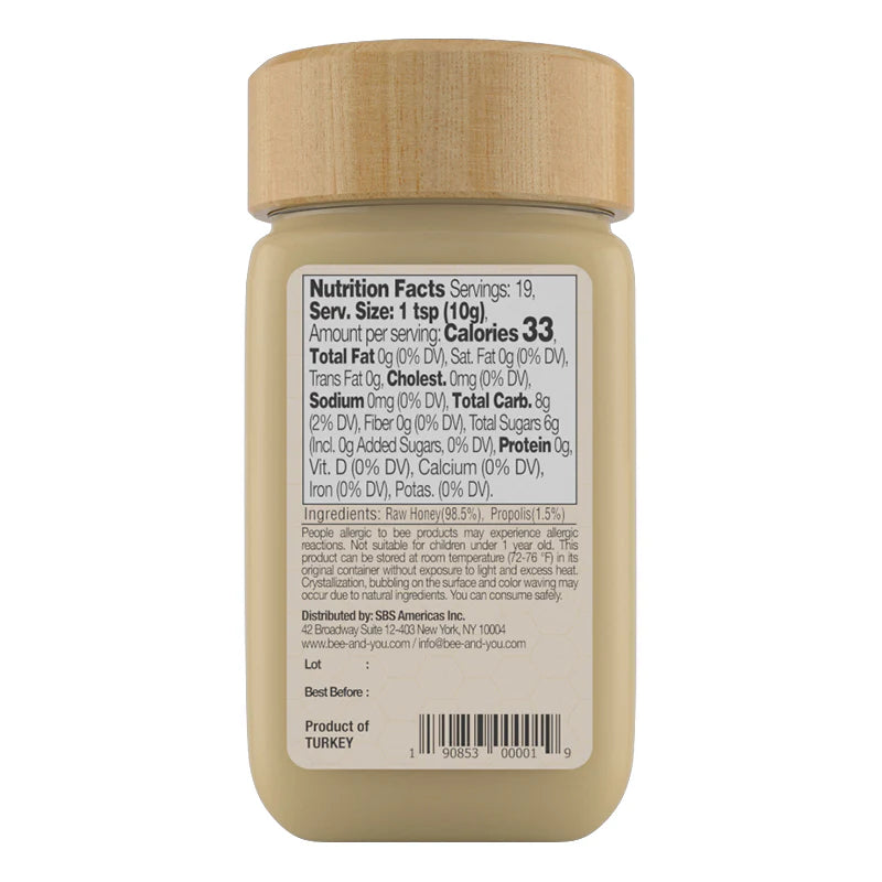 Propolis Raw Honey