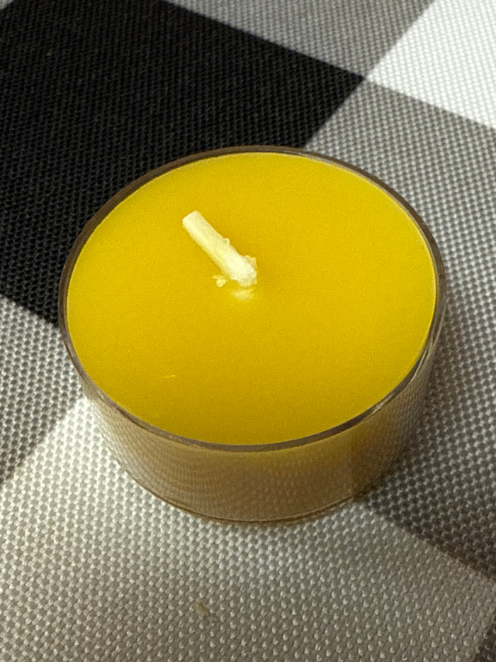 Single Tea Light Beeswax Candles