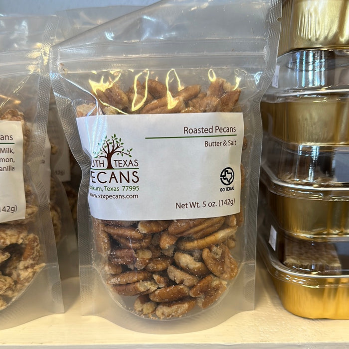 4oz  Roasted Texas Pecans