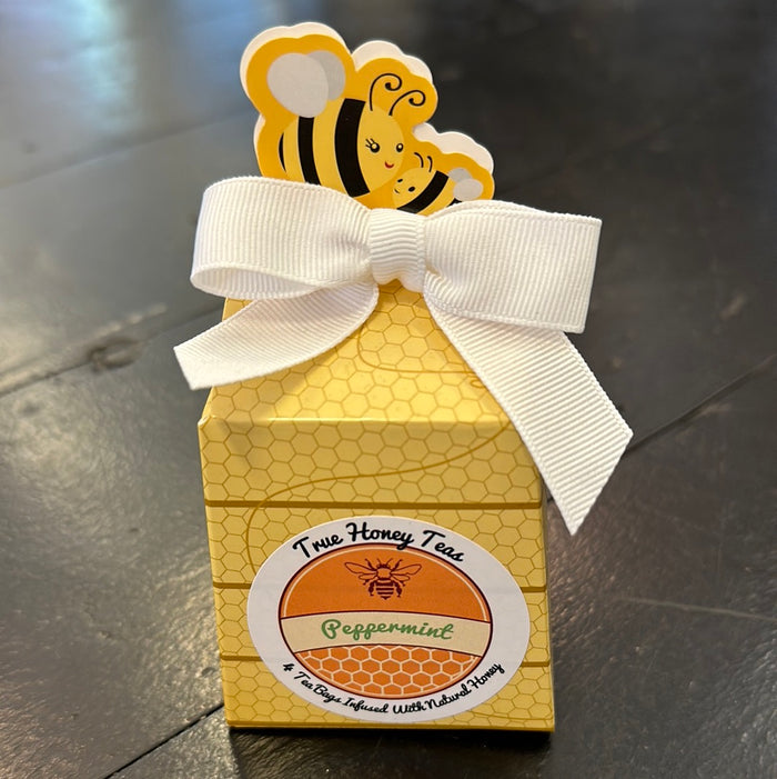 True Honey Infused Teas - PEPPERMINT