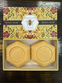 Pure  Honey Soap 2 Bar Gift Box