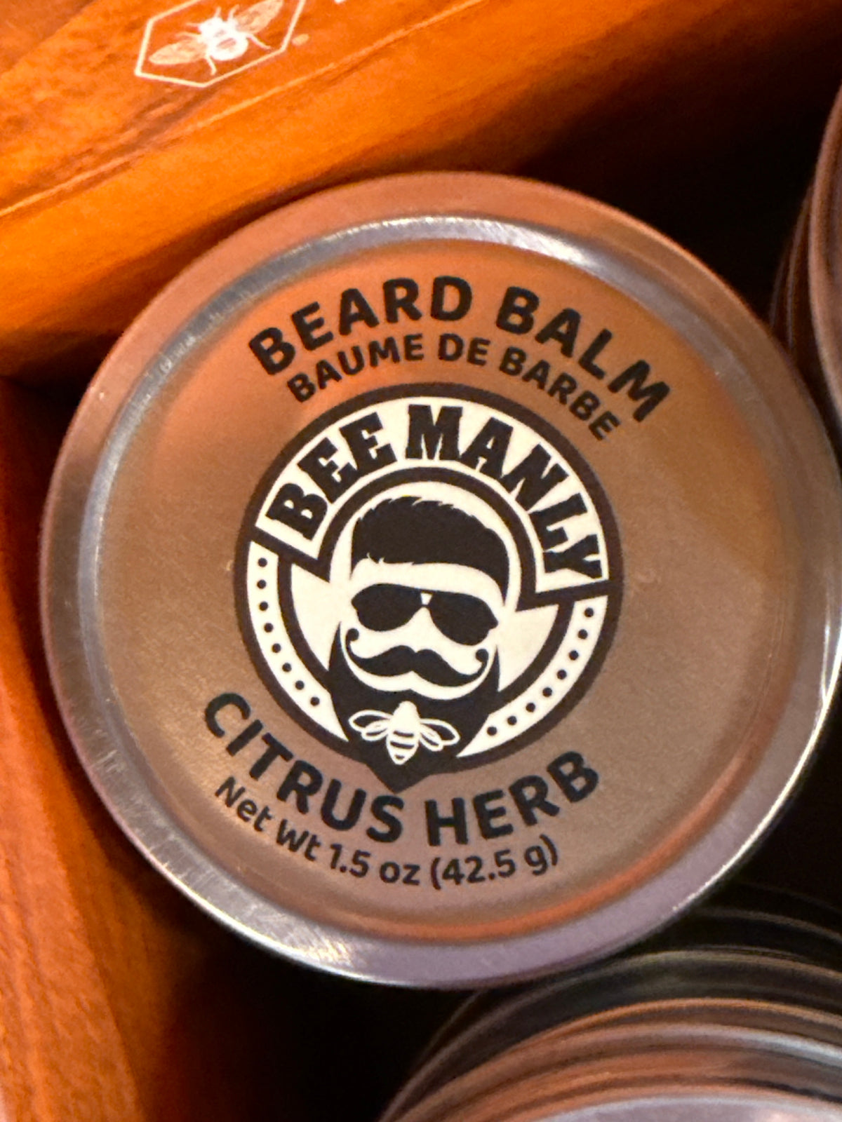 Bee Manly BEARD BALM -CITRUS HERB