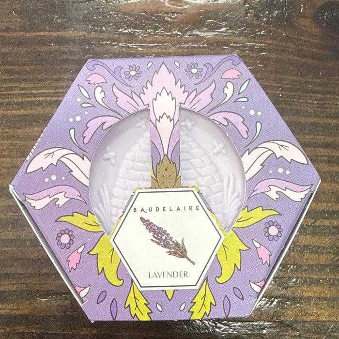 Lavender Honey Soap PURPLE Hex  Box