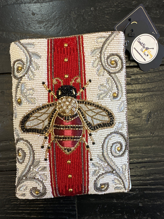 Mary Frances ROYAL BEE MINI CROSSBODY PHONE PURSE