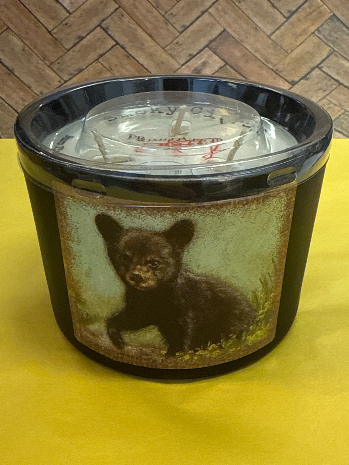 Bear Cub Candle- Smoky Citrus