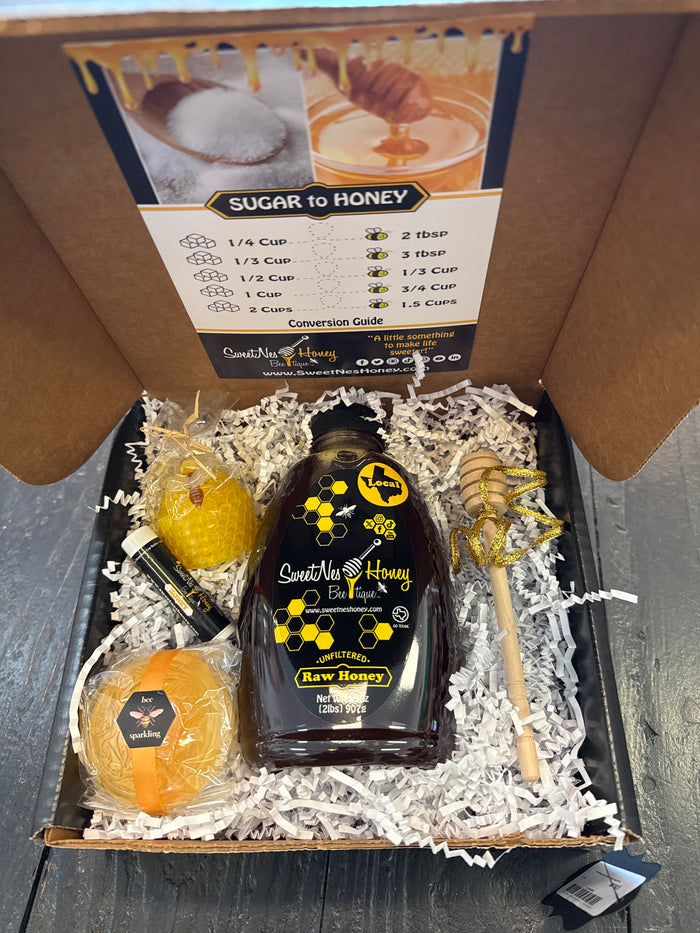 SweetNes Honey's  "A Little Something Sweet"  Honey Gift Box