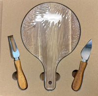 Tablesugar Wood Cheese Board Set