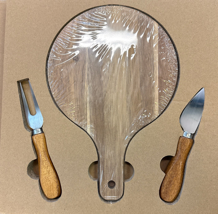 Tablesugar Wood Cheese Board Set