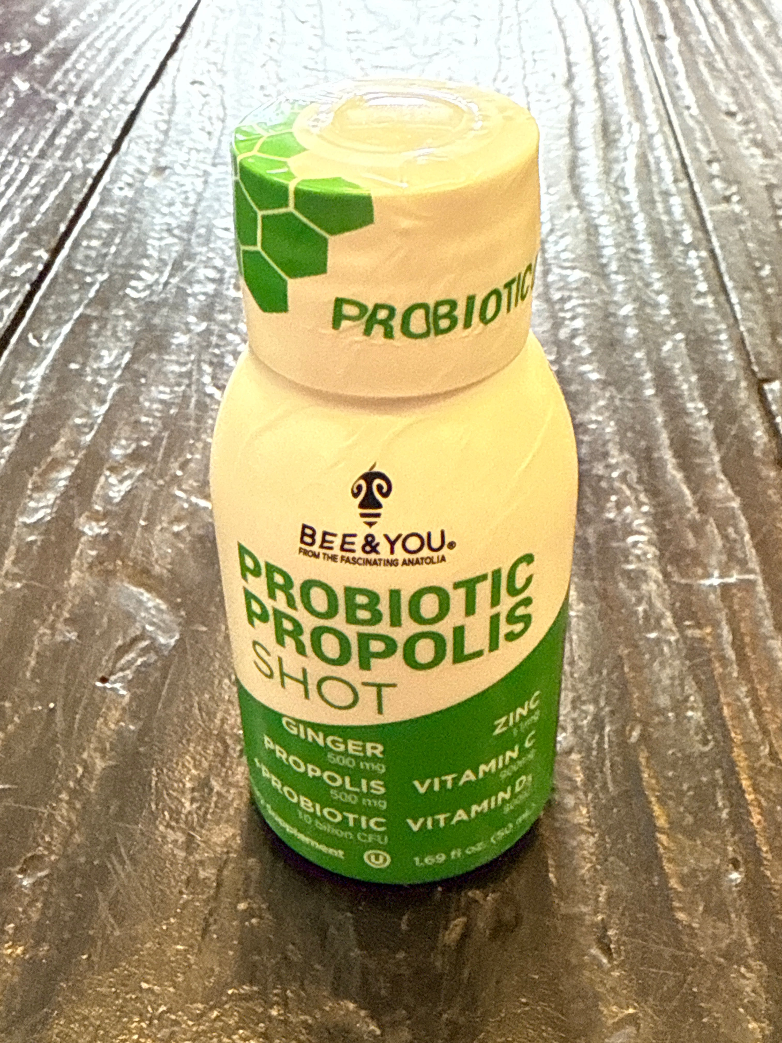 BEE and You Propolis + Probiotic Shot – SweetNes Honey Apiaries & Beetique