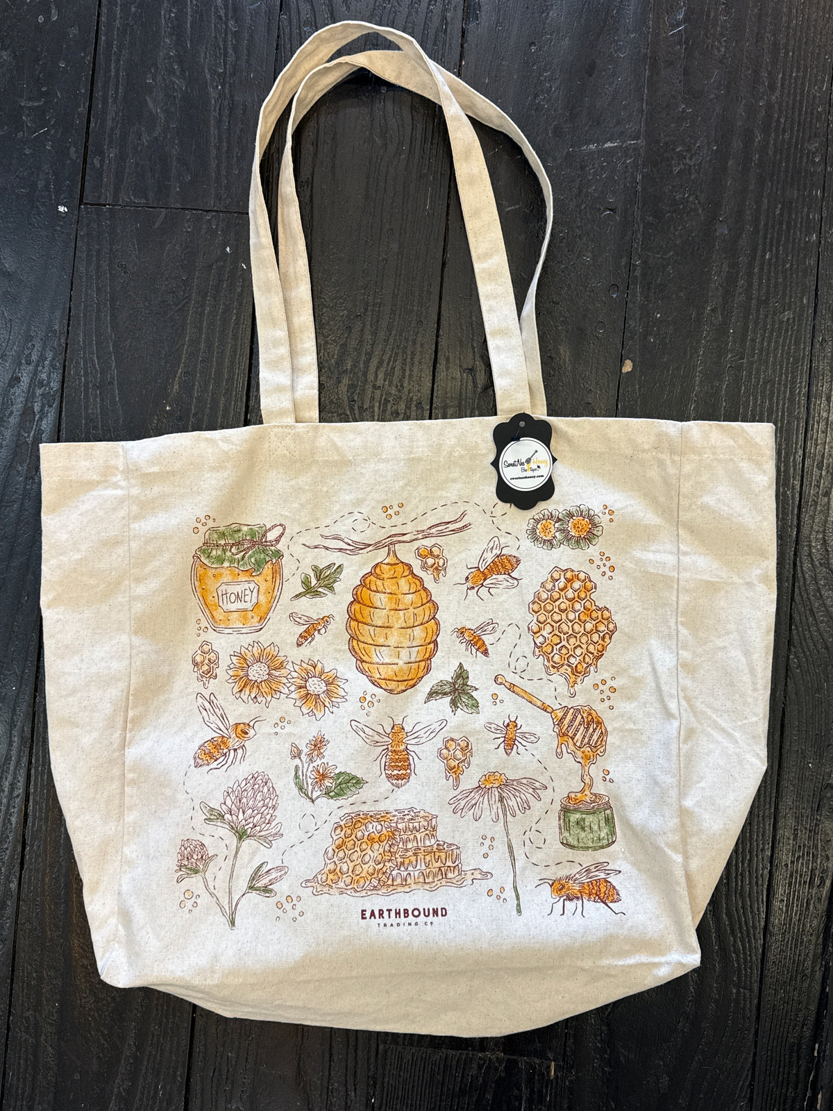 Earthbound Trading Co. Bee Tote Bag
