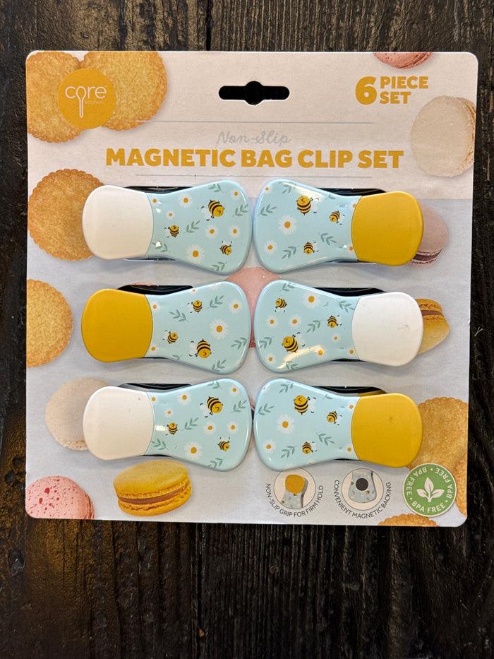 Bee Magnet Bag Clips
