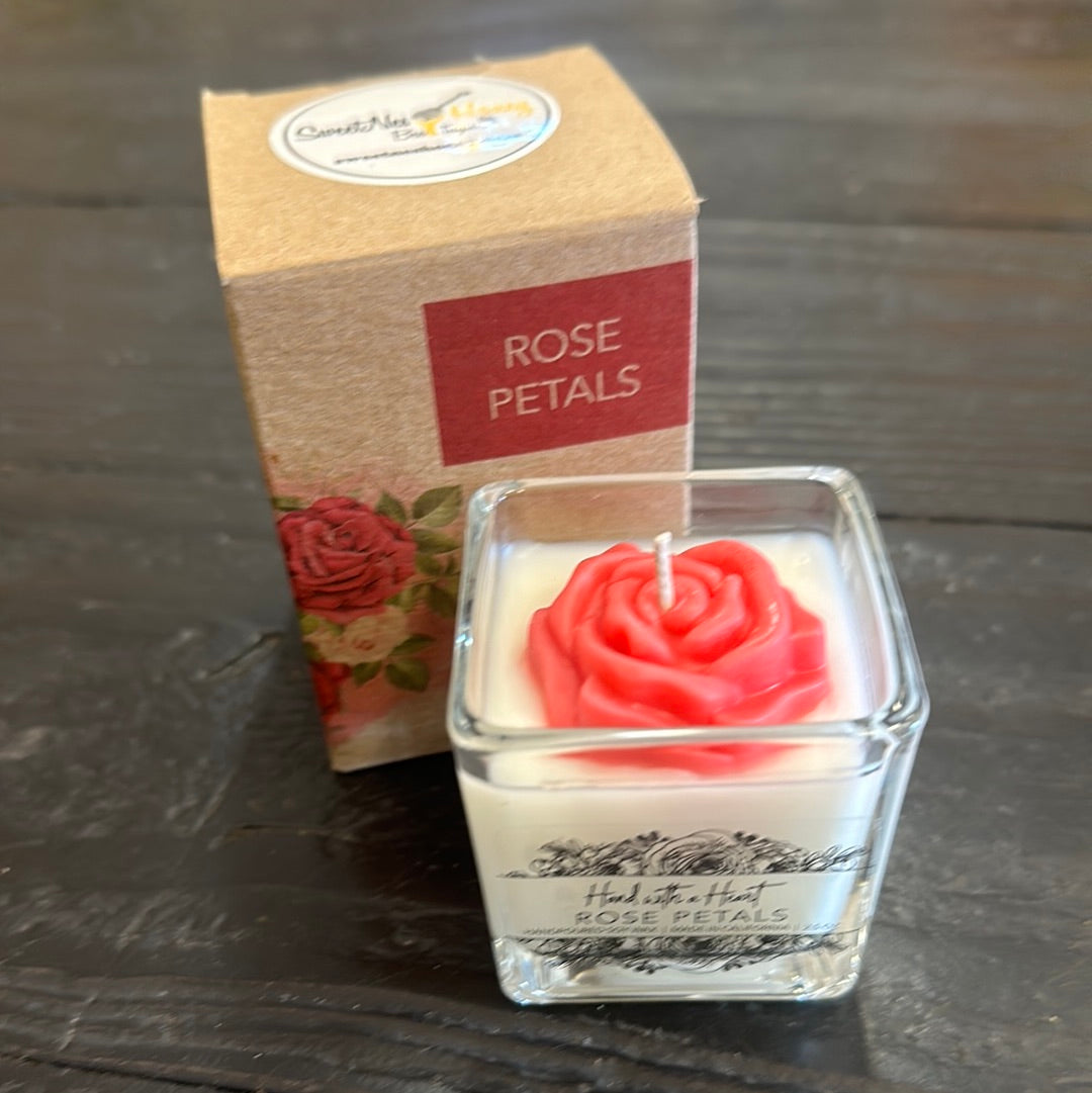 Rose Petals Soy Candle