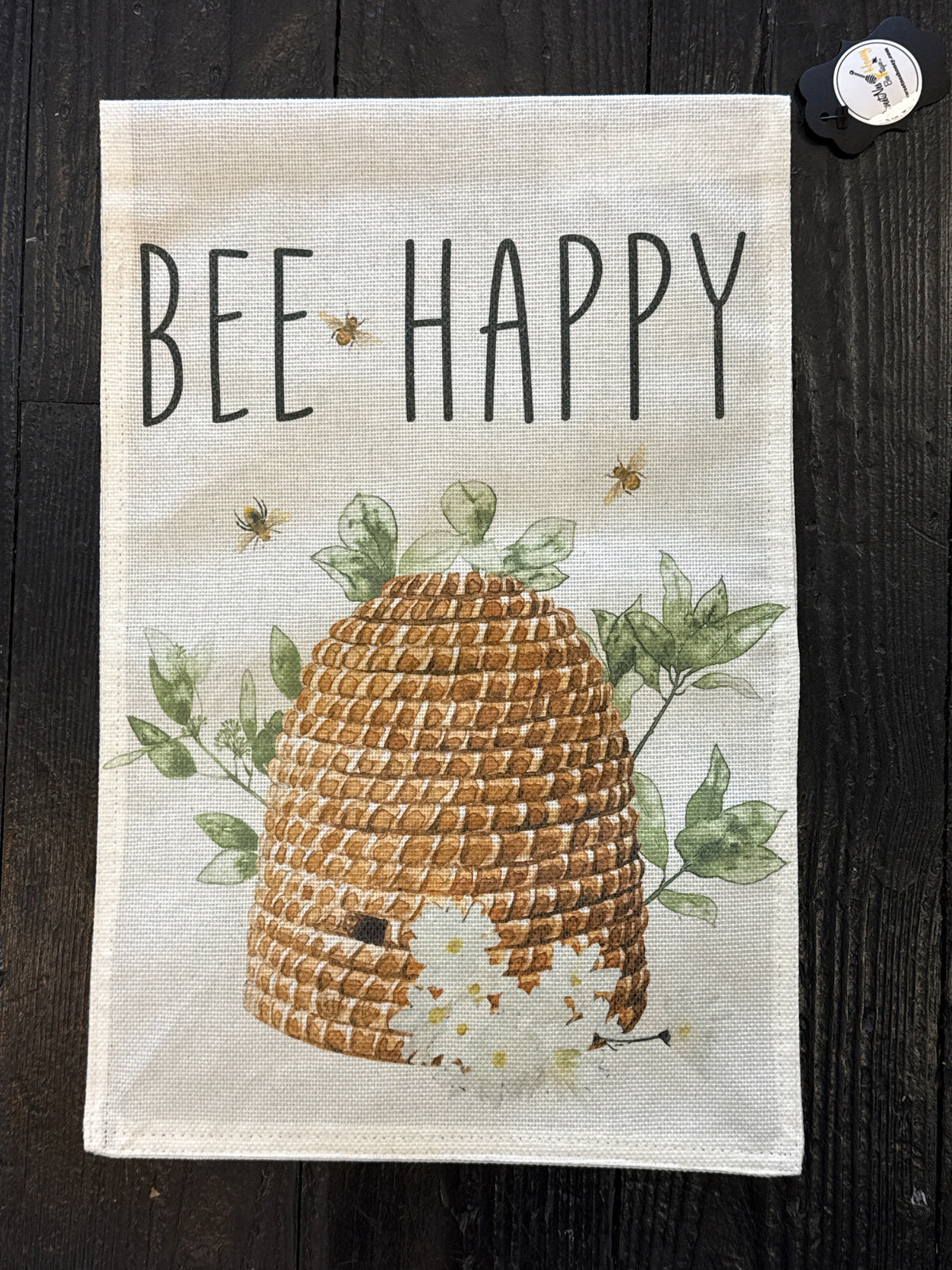 Beehive Outdoor Garden Flag