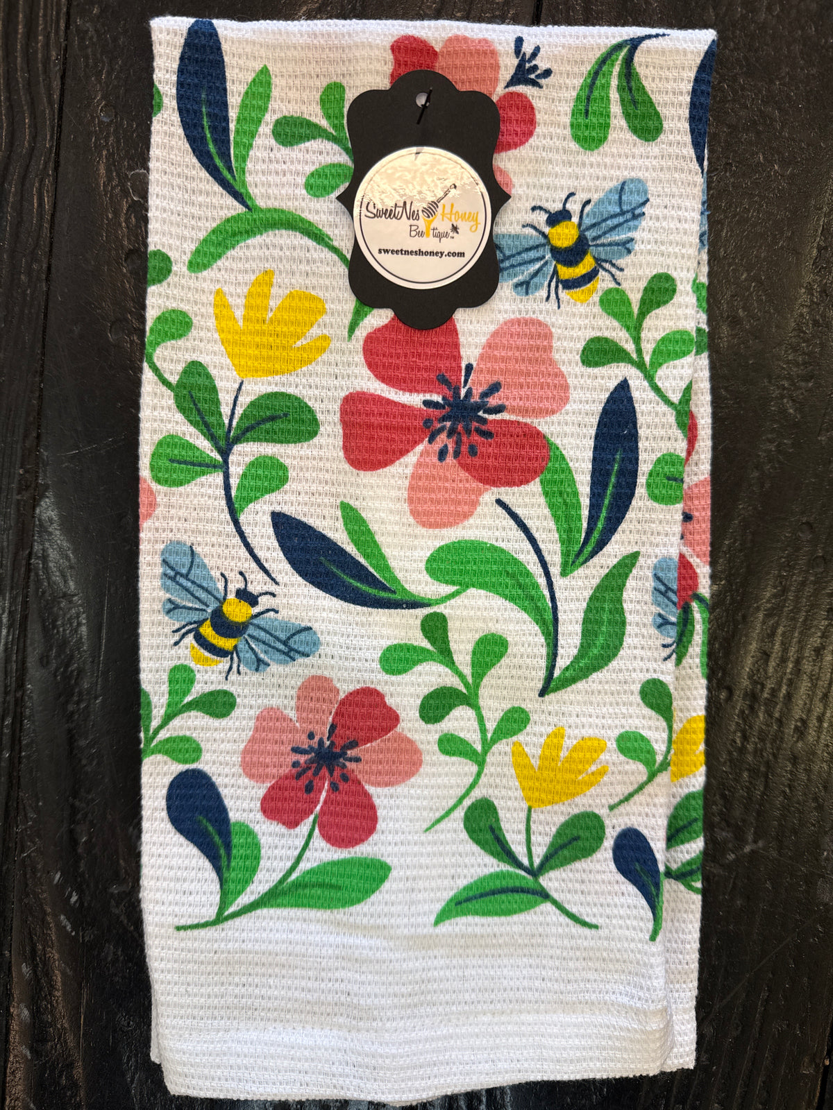 Spring Floral Dish Towel