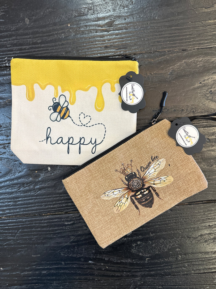 Canvas zipper Bee Bag