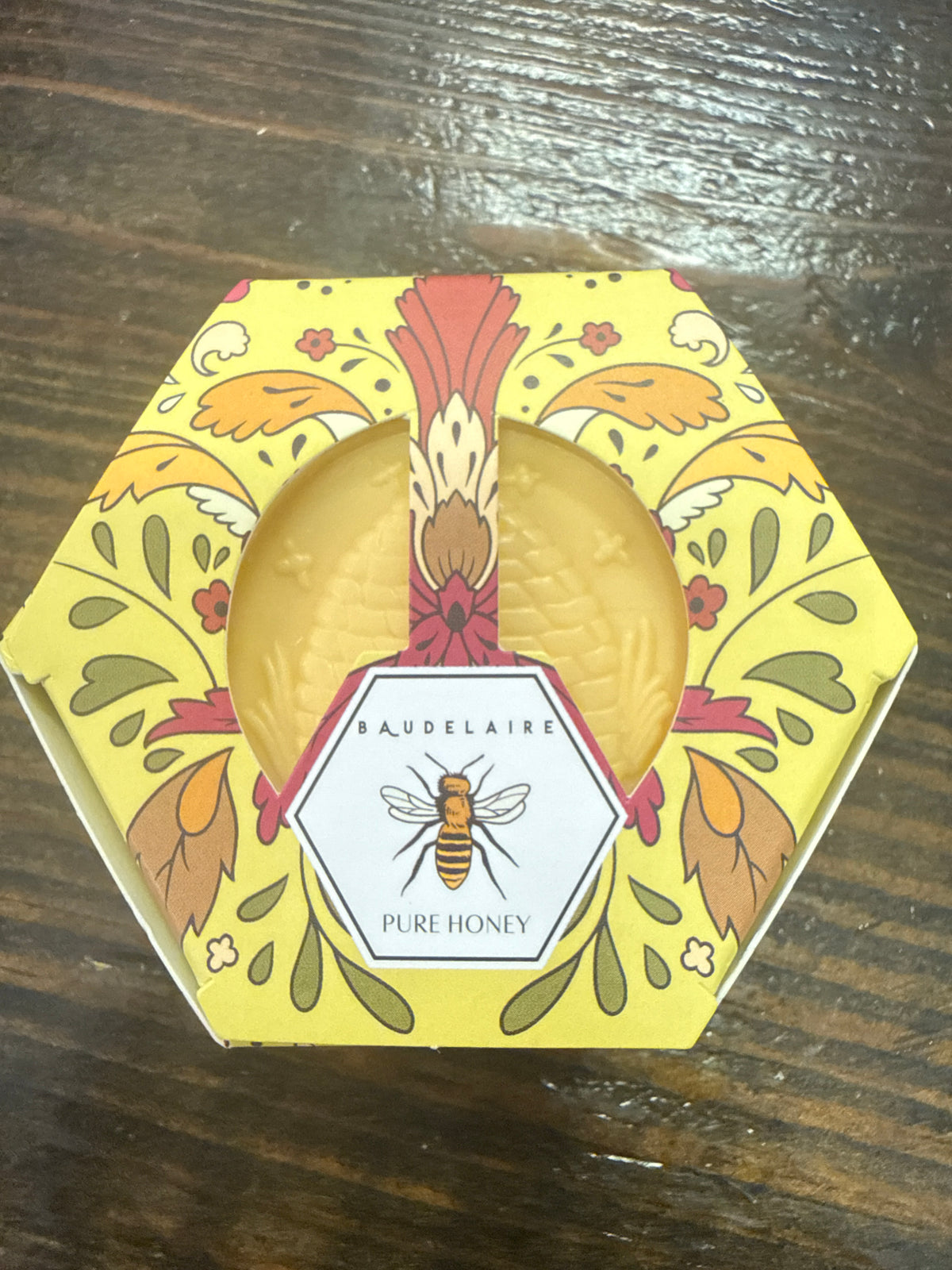 Pure Honey  Soap YELLOW Hex Box