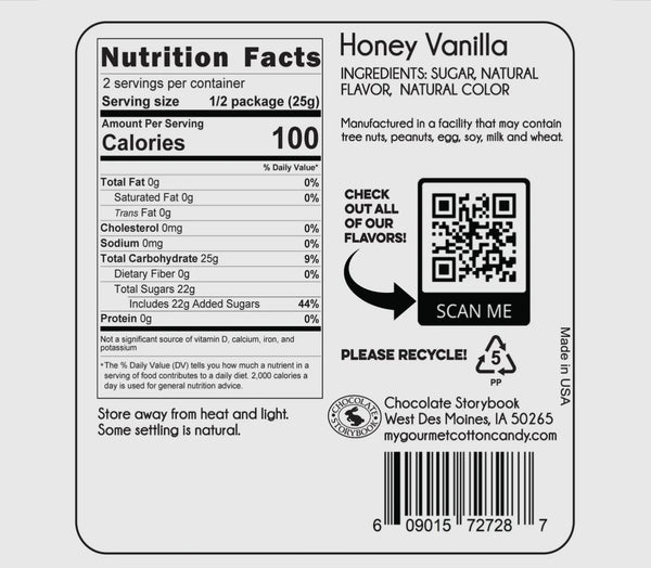 Honey & Vanilla Cotton Candy
