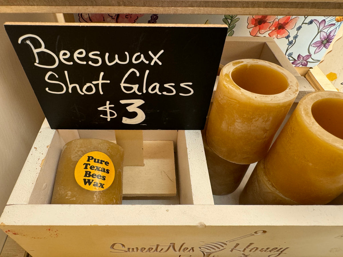 Beeswax Shot Glass