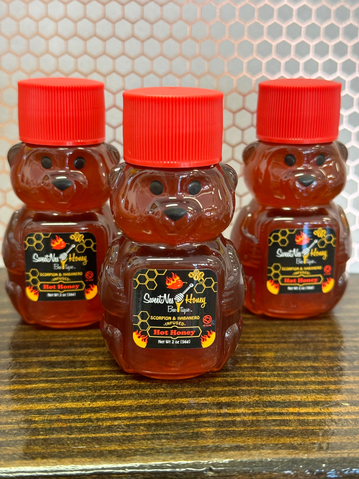 2oz Hot Honey Bear