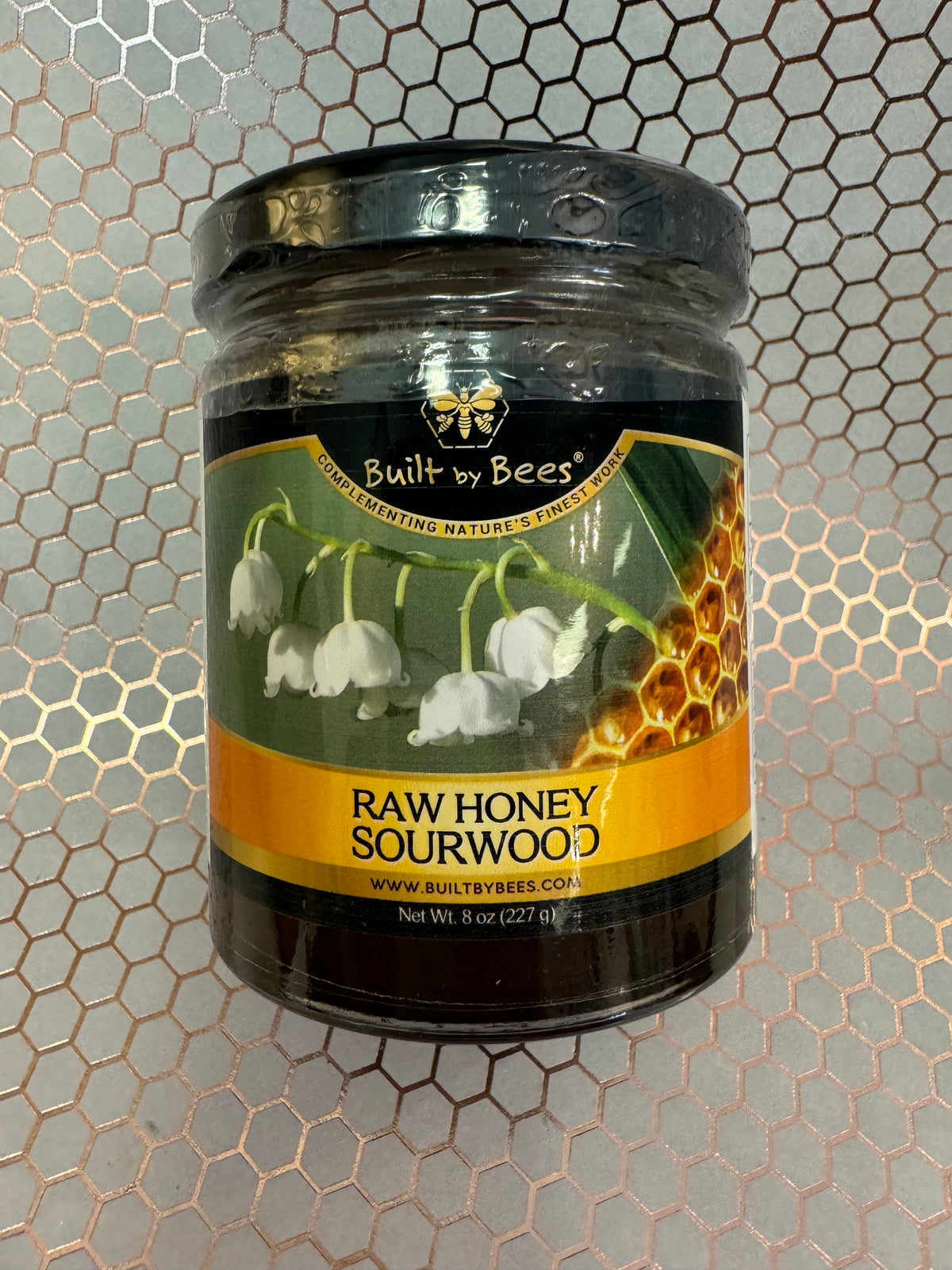 Sourwood Raw Honey. Built by Bees