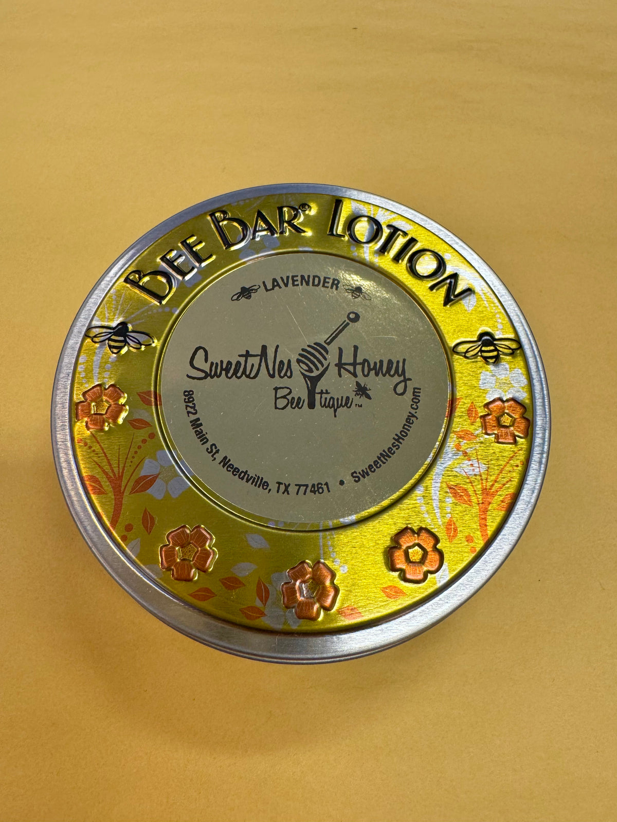 LARGE Bee Bar Lotion (Lavender)