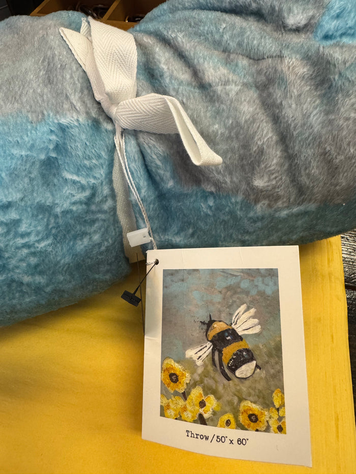 Bumble Bee Throw Blanket