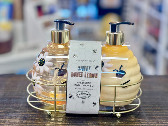 Sweet Honey Lemon soap/lotion set