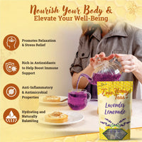 True Honey Teas LAVENDER LEMONADE