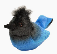 Wild Republic stuffed Steller's Jay Bird