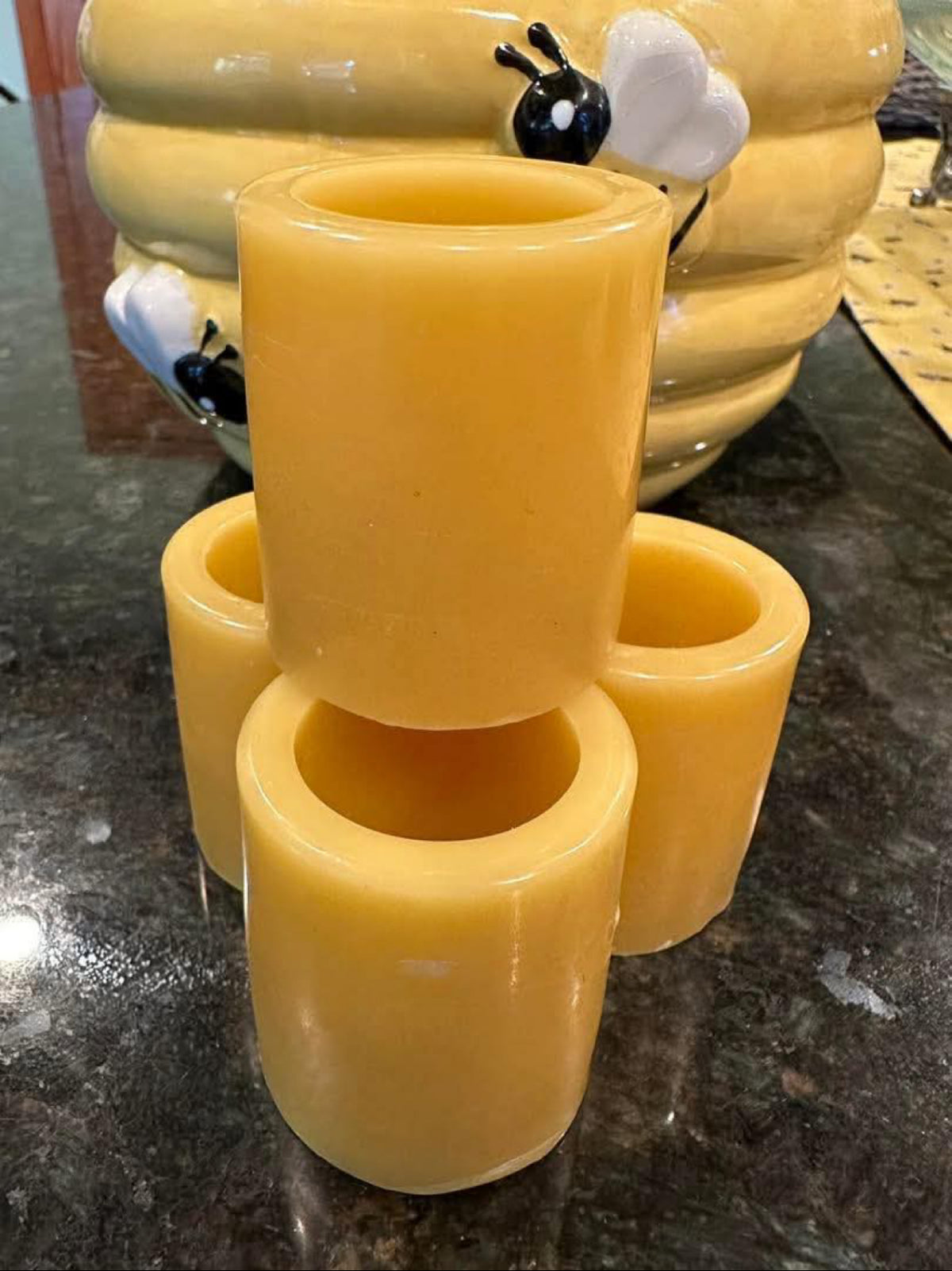 Beeswax Shot Glass